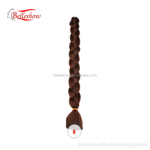 Factory 82inch 41inch 165g 82 inch jumbo braid  synthetic Ombre Braiding Hair